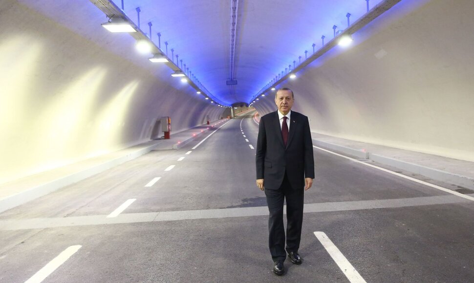 Turkijos prezidentas Recepas Tayyipas Erdoganas