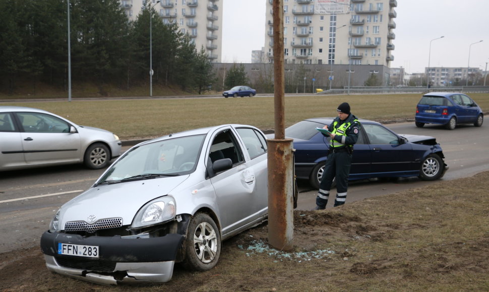 Avarija Pilaitės pr.