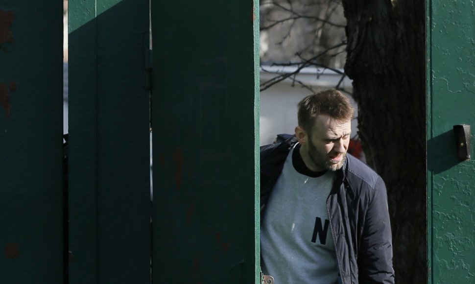 A.Navalnas paleistas iš kalėjimo.