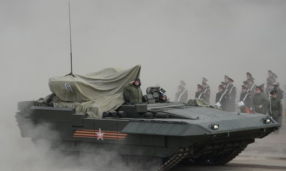 Kariniame parade Maskvoje bus pristatoma Rusijos karinė galia.