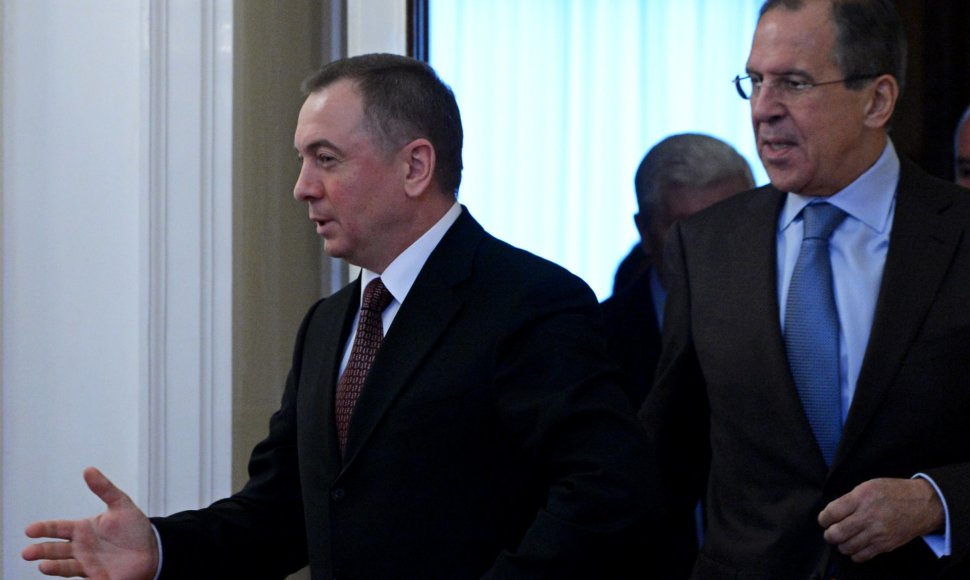 Vladimiras Makejus ir Sergejus Lavrovas.
