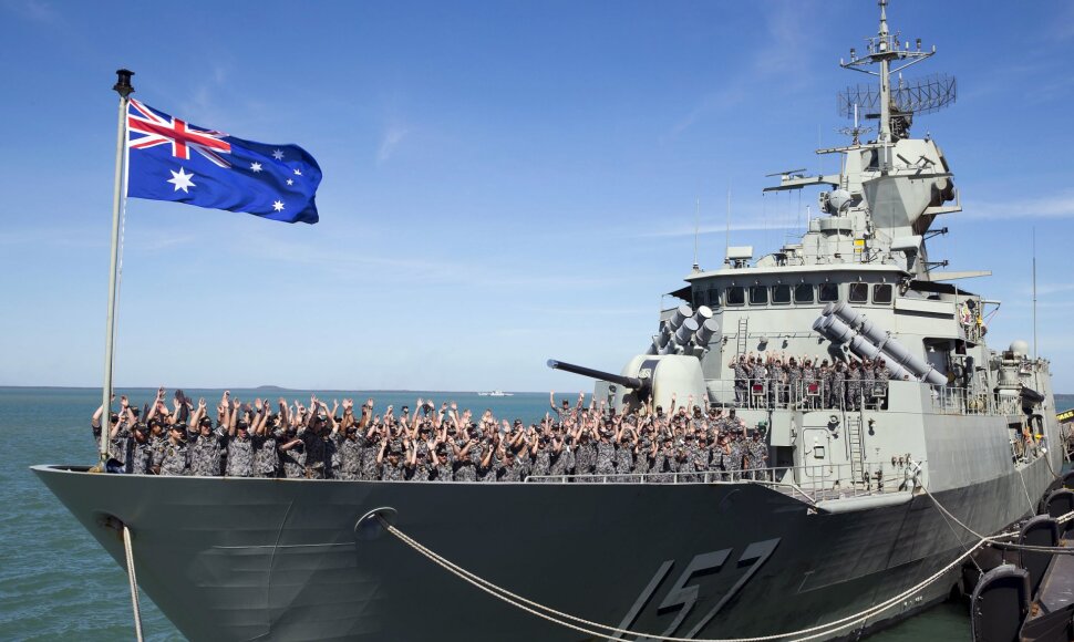 Australijos karinių jūrų pajėgų fregata