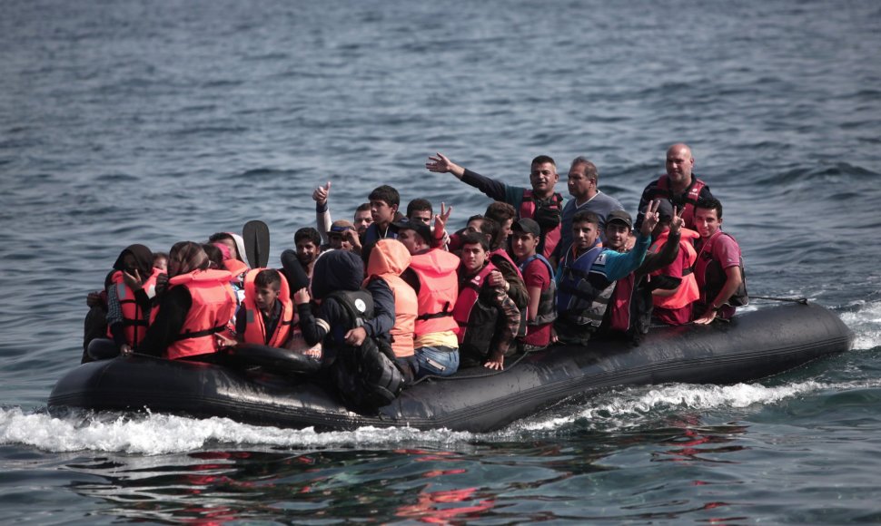 Pabėgėliai Viduržemio jūroje