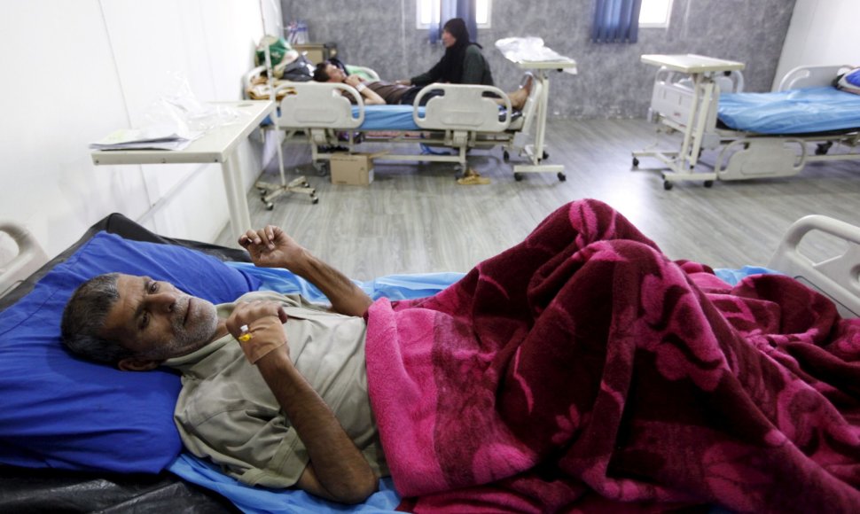 Cholera sergantis vyras Irake