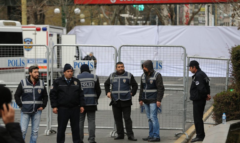 Turkijos policijos pareigūnai