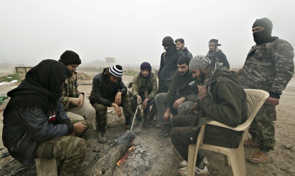 "Ahrar Al Sham" grupuotės kovotojai