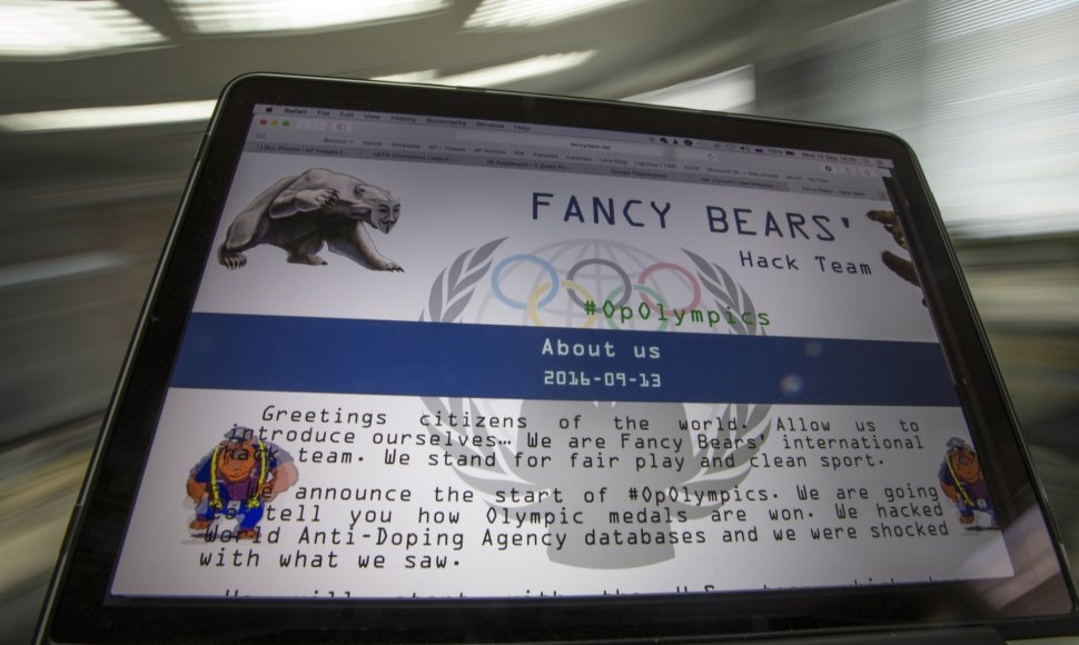 „Fancy Bear“ atakuotas tinklapis