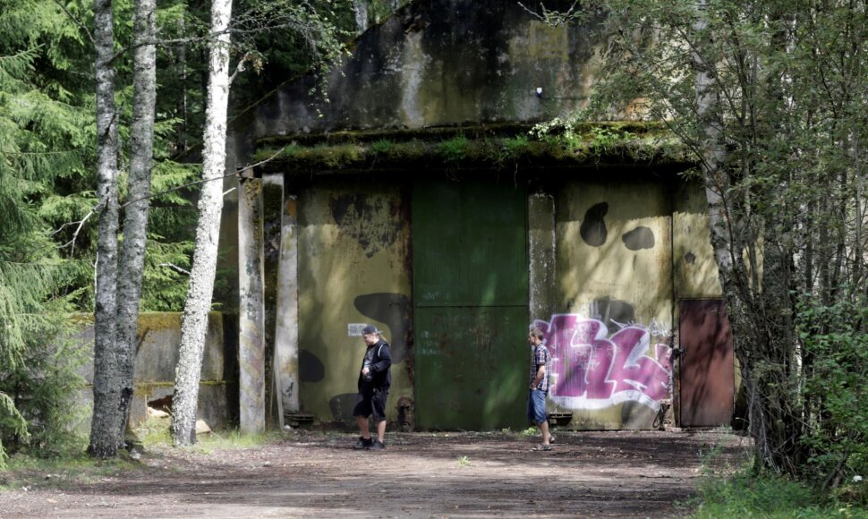 Sovietinių branduolinių raketų bazė Latvijoje