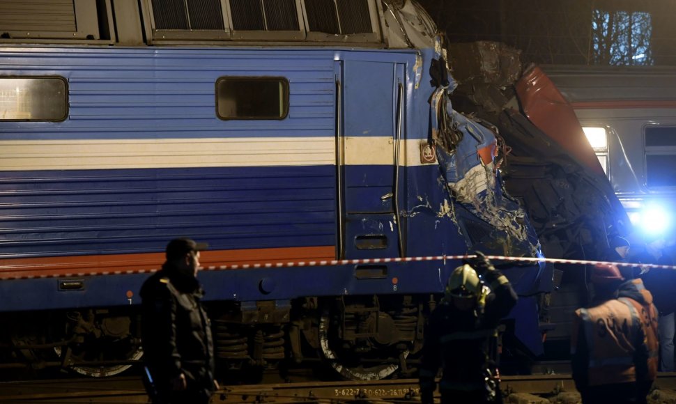 Traukinių susidūrimas Maskvoje