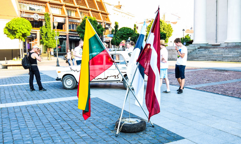 „Misija: Baltijos kelias“ dalyviai pasiruošę išvykti