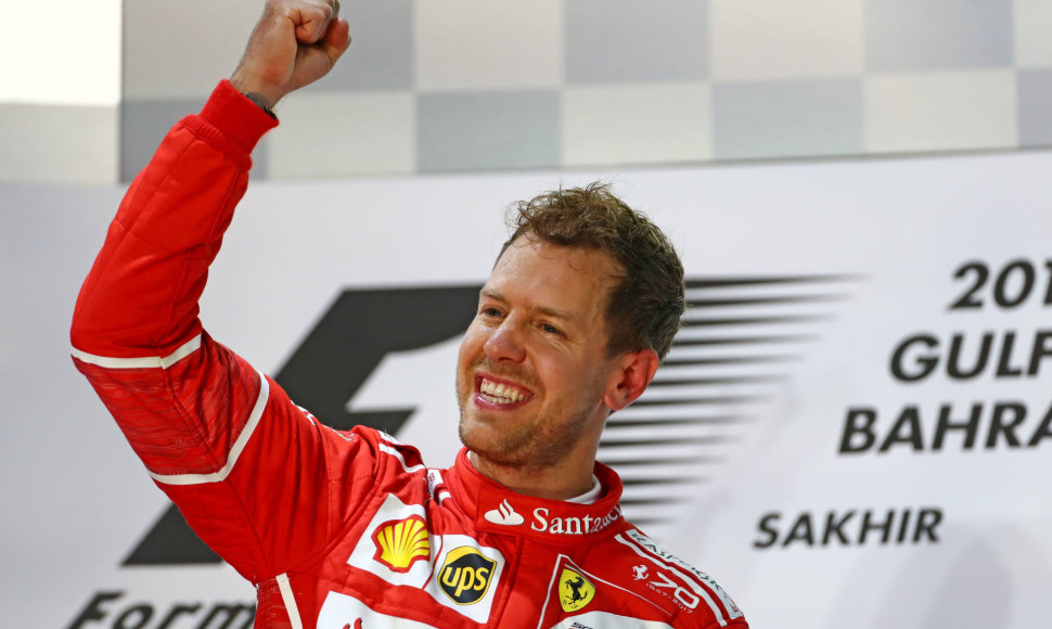 Formulės 1 etapas Bahreine, S.Vettelis