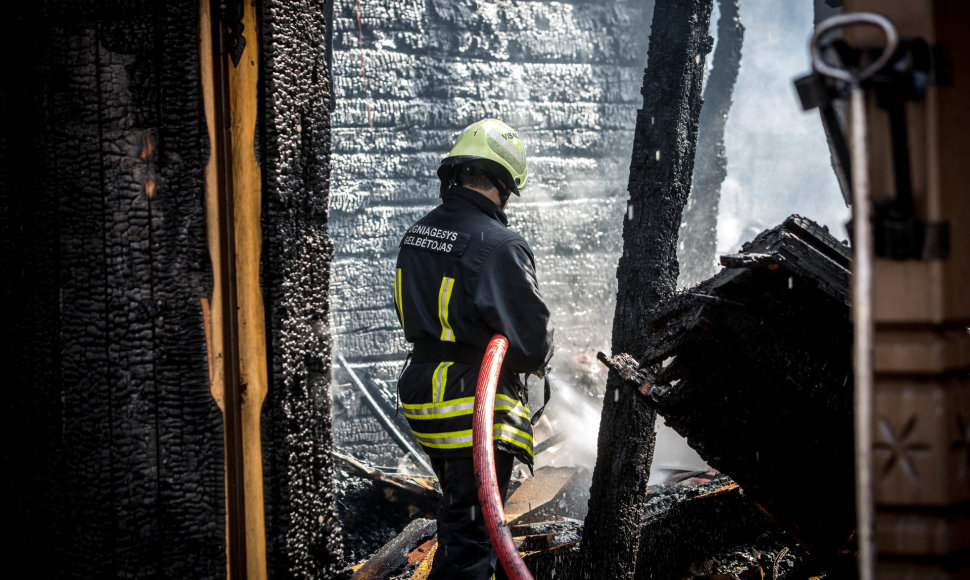 Ignalinos rajone sudegė Ceikinių bažnyčia