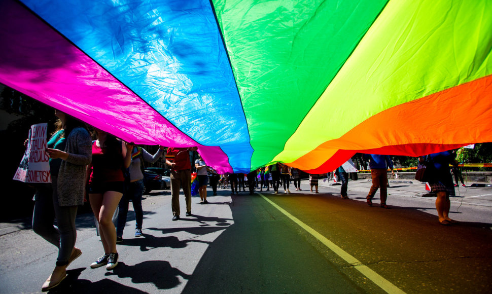  Baltic Pride 2016 eitynės „Už lygybę!” 