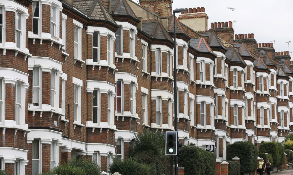 Nekilnojamojo turto kainos Londone kyla triskart greičiau nei algos.