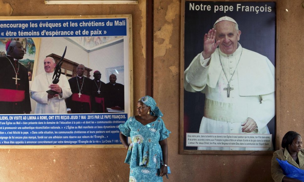 Afrikos šalys ruošiasi popiežiaus Pranciškaus vizitui