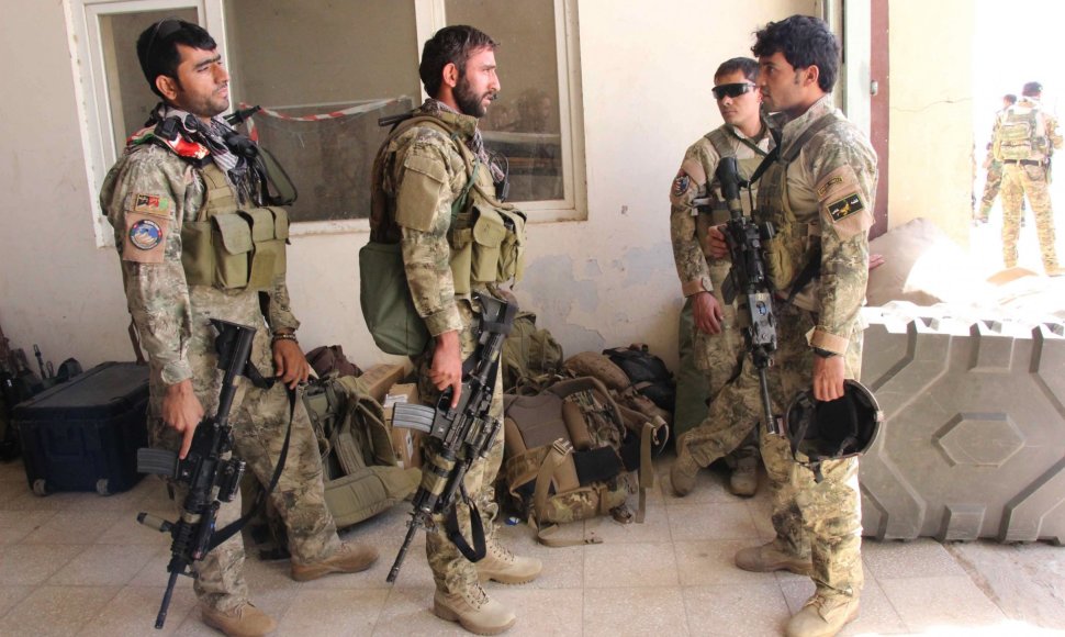 Afganistano specialiosios pajėgos ir kariuomenė Kundūze