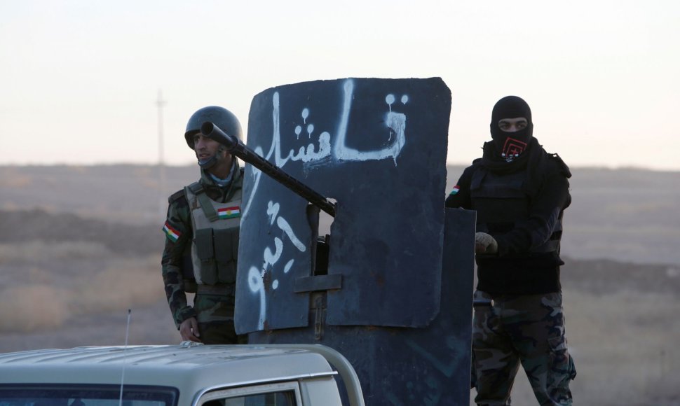 Irako pajėgos pradėjo IS kontroliuojamo Mosulo puolimą