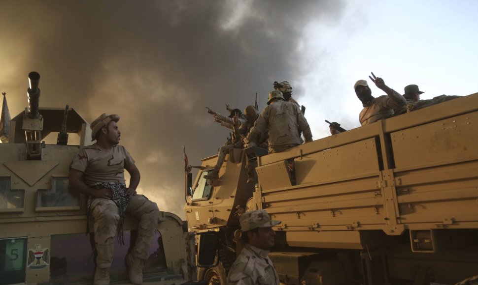 Irako pajėgos artėja prie Mosulo