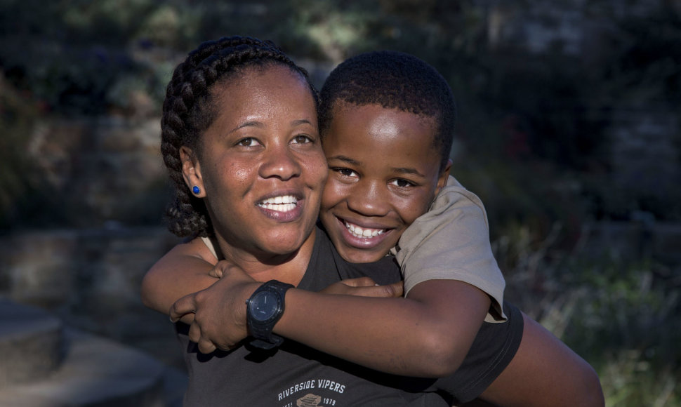 31 metų Livey Van Wyk iš Namibijos yra remiama UNICEF nuo tada, kai buvo ŽIV virusu užsikrėtusi paauglė mama