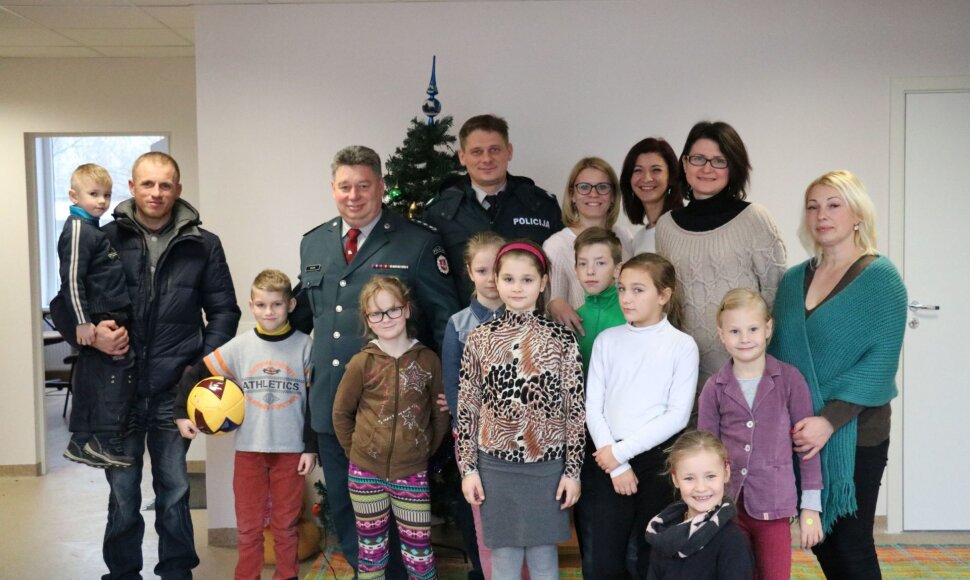 Kalėdinis rytas Alytaus apskrities policijos darbuotojų kolektyve