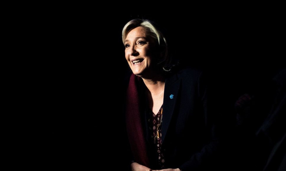 Marine Le Pen savaitgalį oficialiai pradėjo rinkimų kampaniją