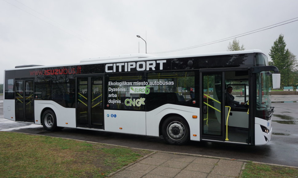 Modernusis, bandymams skirtas "Citiport" autobusas
