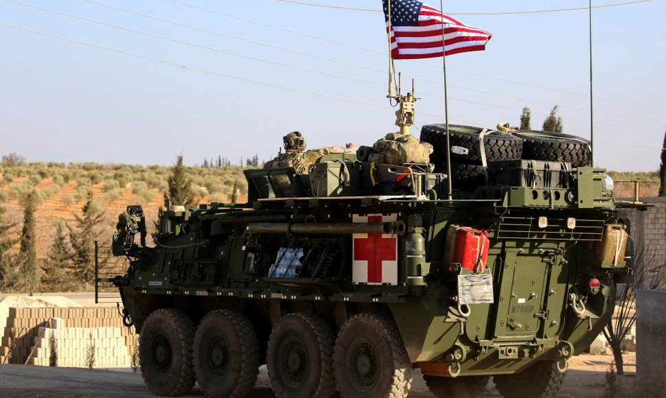 Į Siriją iš Irako atvyko JAV elitinio 75-ojo reindžerių pulko kariai
