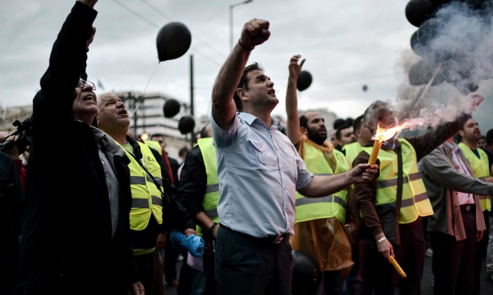 Protestas Graikijoje