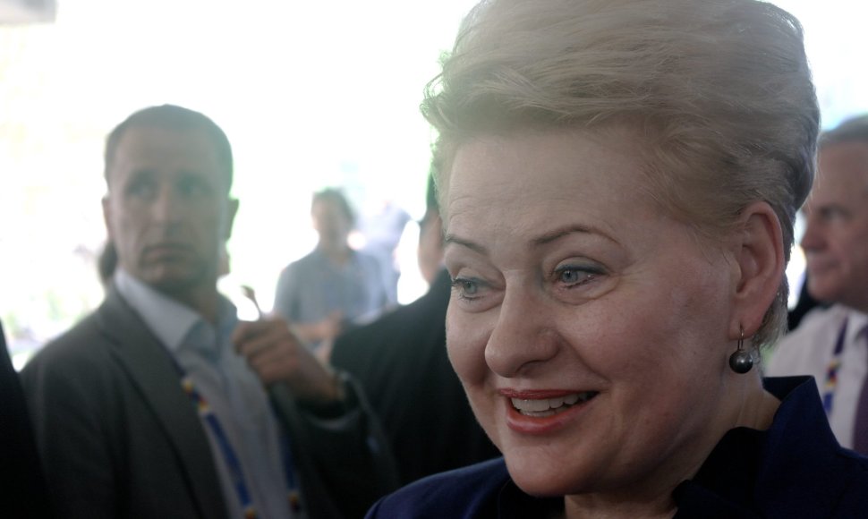 Dalia Grybauskaitė Milane