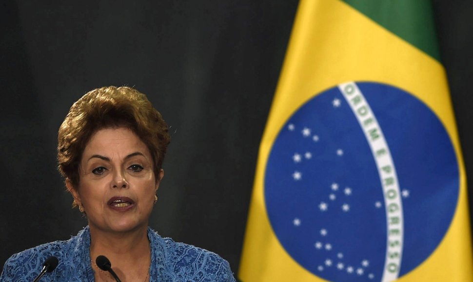 7. Brazilijos prezidentė Dilma Rousseff