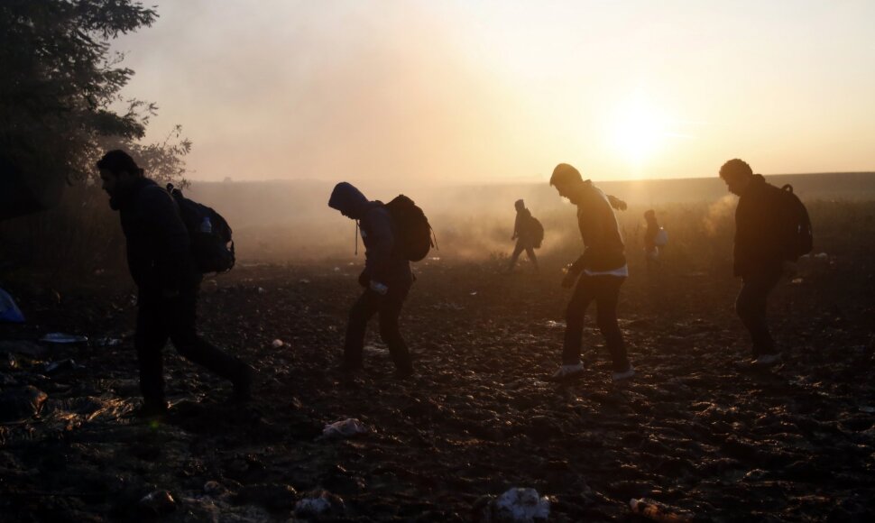 Slovėniją pasiekė rekordinis skaičius migrantų