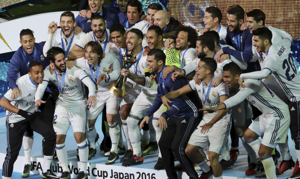 „Real“ triumfas pasaulio klubų taurės finale