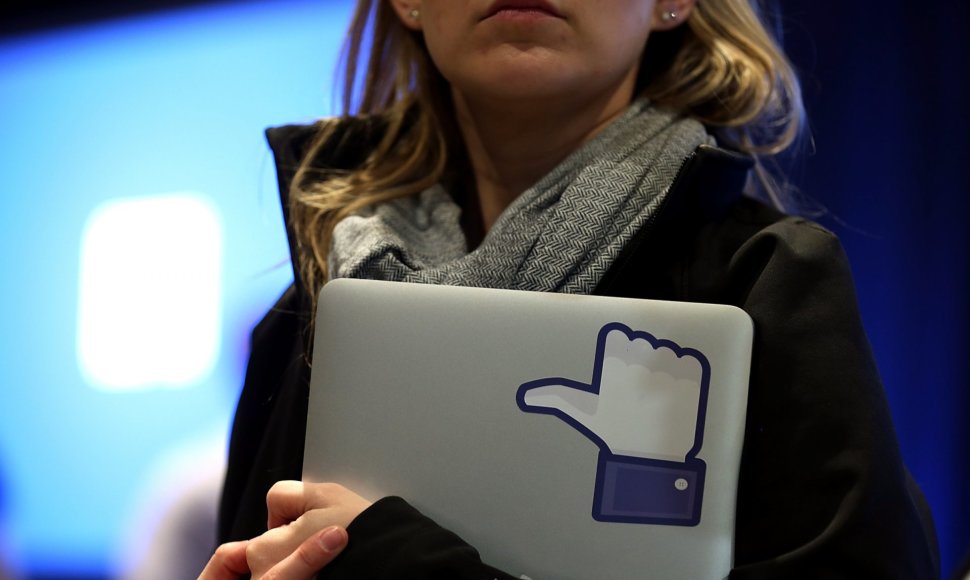 „Facebook“ reklamos tikslais naudos duomenis apie „Patinka“ paspaudimus