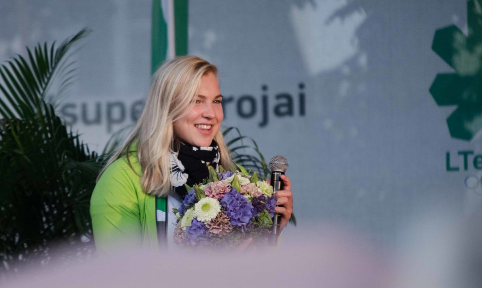 Kaune pagerbta Rūta Meilutytė