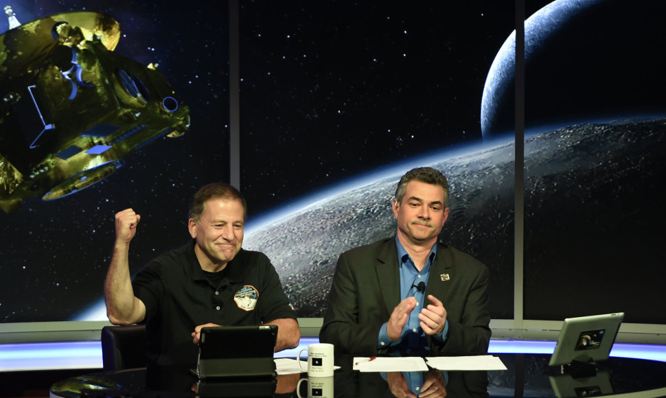 NASA mokslininkų reakcija į „New Horizons“ praskriejimą pro Plutoną