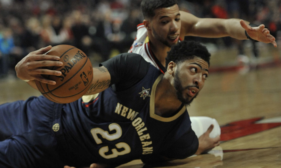 NBA rungtynės: „Bulls“ – „Pelicans“
