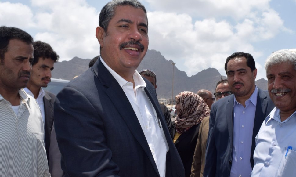 Jemeno premjeras Khaledas Bahahas