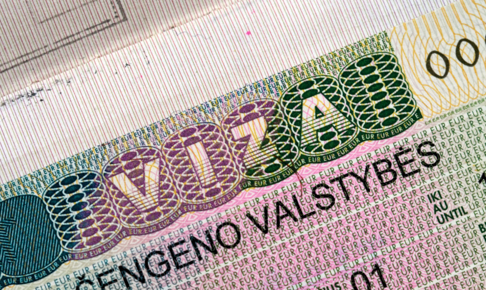 Lietuvos išduoda Šengeno zonos viza