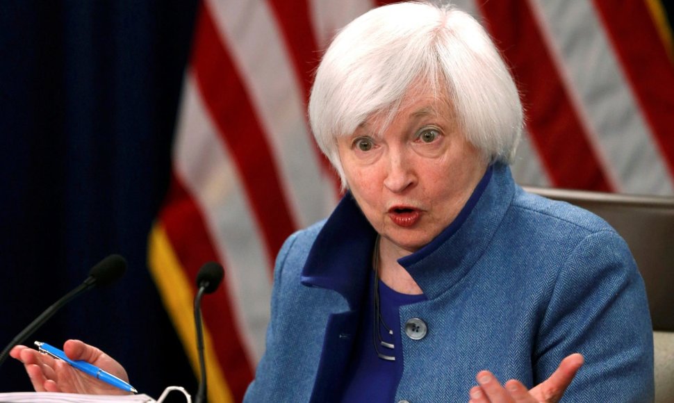6. Janet Yellen – JAV centrinio banko vadovė