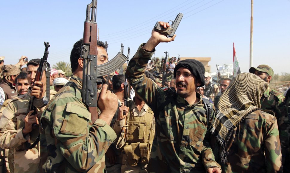 Irako pajėgos ruošiasi vaduoti Tikritą.