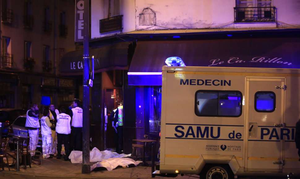 Paryžių sukrėtė teroro išpuoliai