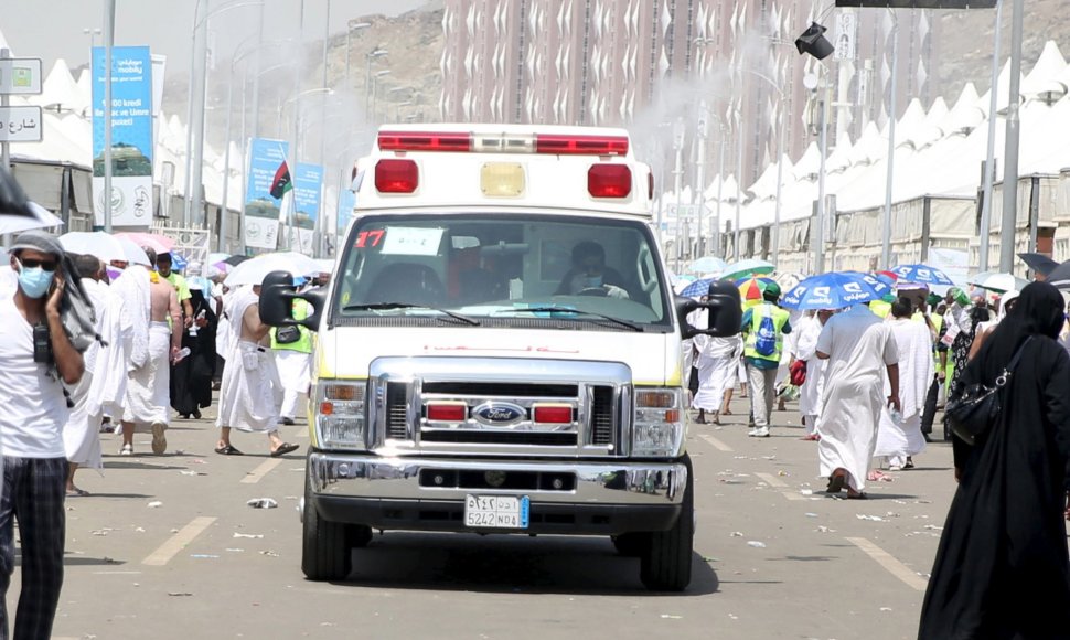 Saudo Arabijoje per hadžą susidariusią spūstį žuvo daugiau nei 700 žmonių.