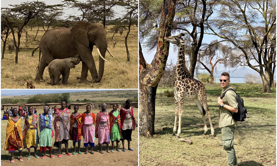 Rimvydo Širvinsko-Makaliaus kelionė Kenijoje