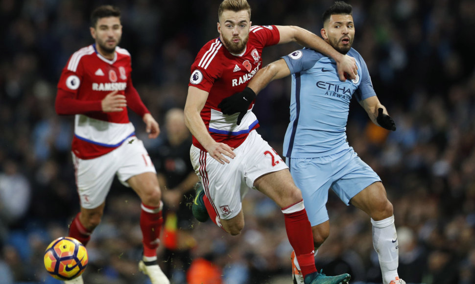 „Manchester City“ vs. „Middlesbrough“