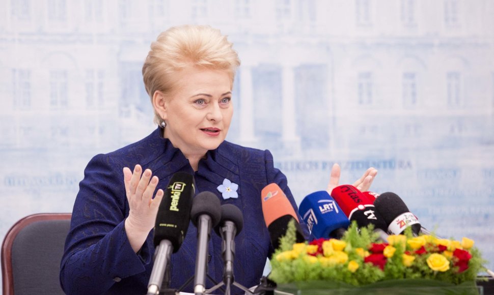 Prezidentė Dalia Grybauskaitė