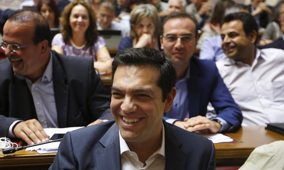 Debatai Graikijos parlamente