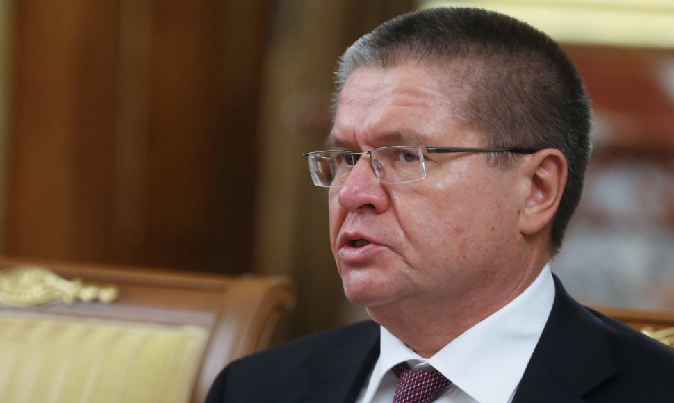 Rusijos ekonomikos plėtros ministras Aleksejus Uliukajevas