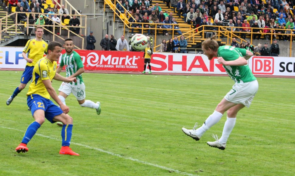 Šiauliuose LFF finalas – „Žalgiris“ įveikė „Atlantą“ 2:0