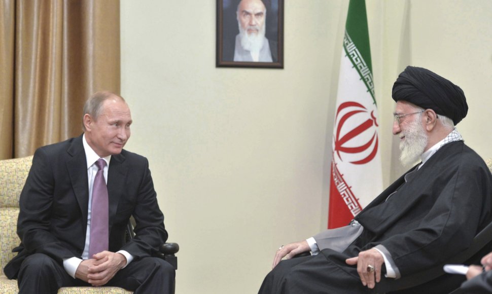 V.Putinas ir ajatola Khamenei