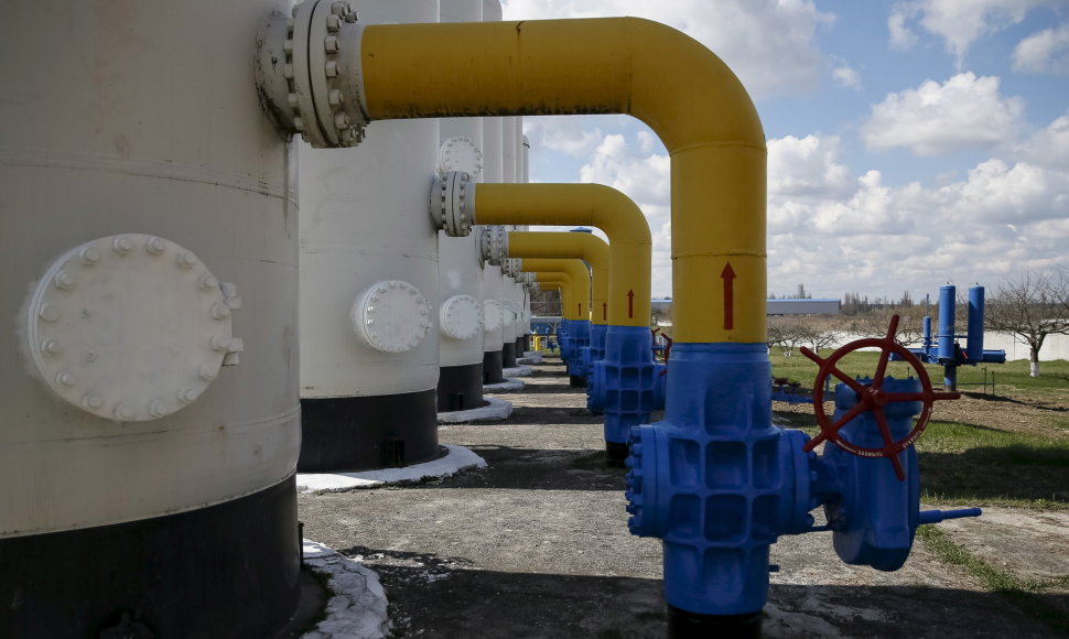 Nuo liepos 1 d. Ukraina sustabdė rusiškų gamtinių dujų pirkimą
